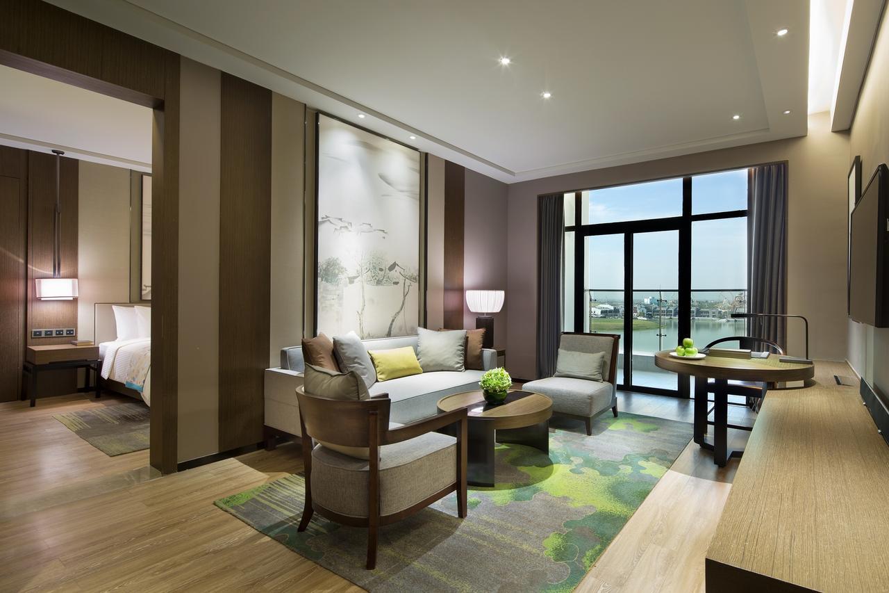 מלון Chaohu Wanda Realm Hefei מראה חיצוני תמונה