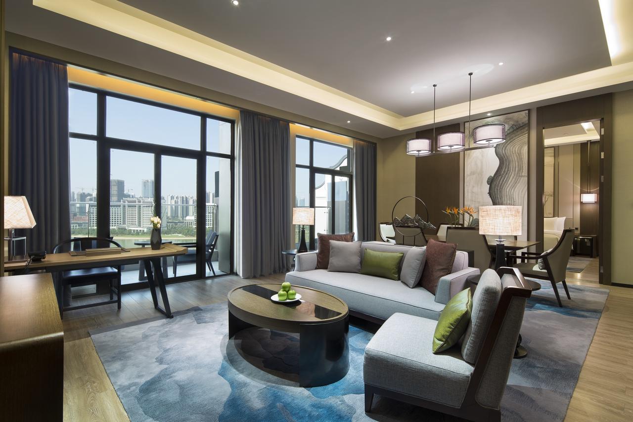 מלון Chaohu Wanda Realm Hefei מראה חיצוני תמונה